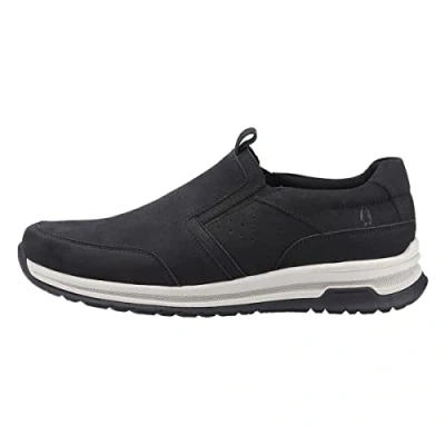 Image of Hush Puppies Men&#039;s Cole Sneaker, Black, 12 UK