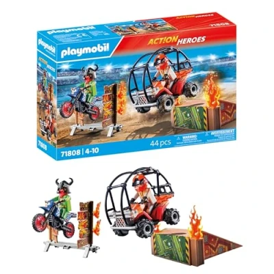 Image of Playmobil Stunt Show Toy Car Toys for Children aged 4+ 71808