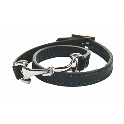 Image of HKM Bit, M, dark 54876900 Leather Bracelet