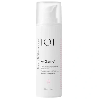 Image of Geek &amp; Gorgeous A game 5 0.05% Retinal serum silky, light with medium strength retinal, anti aging all skin types, especially combination oily skin, 30ml