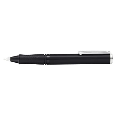 Image of Sheaffer Pop Glossy Black Ballpoint Pen with Chrome Trim