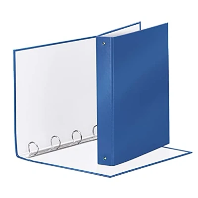 Image of Esselte Ring Binder Dorso 4 cm Metallic Blau