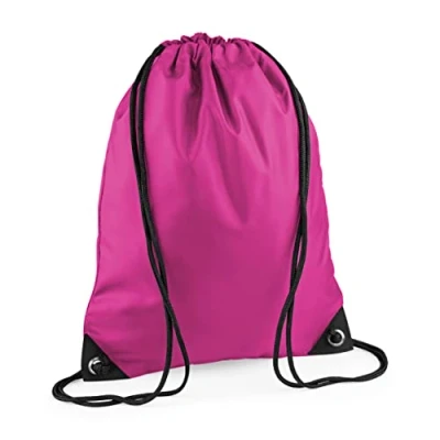 Image of BagBase BG10 Premium Gymsac Fuchsia
