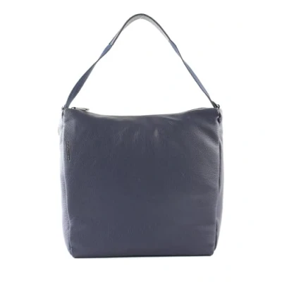 Image of Mandarina Duck Women&#039;s Mellow Leather P10FZT95 Cross Body Bag, Dress Blue, 33x33x10 (L x H W)