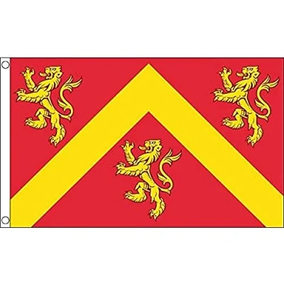 Image of AZ Flag Anglesey County 3x5 Ft 100D Polyester Banner with Two Metal Grommets Fade Resistant Vivid Colors 3&#039; x 5&#039; Feet 150x90 Cm