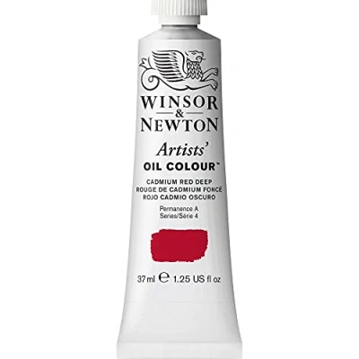 Image of Winsor &amp; Newton 37ml Artists&#039; Oil Colour Cadmium Red Deep