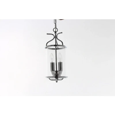 Image of Winchester 2 Light Polished Chrome Indoor Lantern