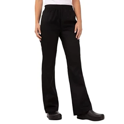 Image of Chef Works Women&#039;s Essential Baggy Pants, Black, XXXL