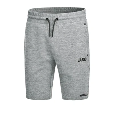Image of JAKO Men&#039;s Premium Basics Shorts, Mottled Grey, XL