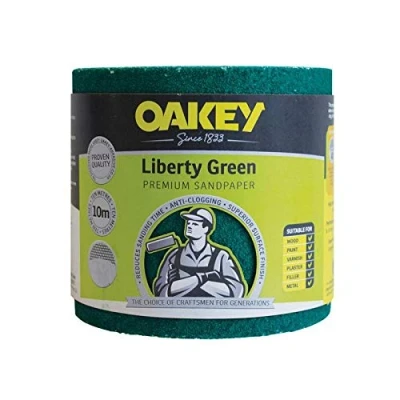 Image of Liberty Green Sanding Roll 115mm x 10m Medium 60g