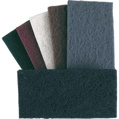 Image of York Non woven Hand Pads Abrasive White (Pk 10)