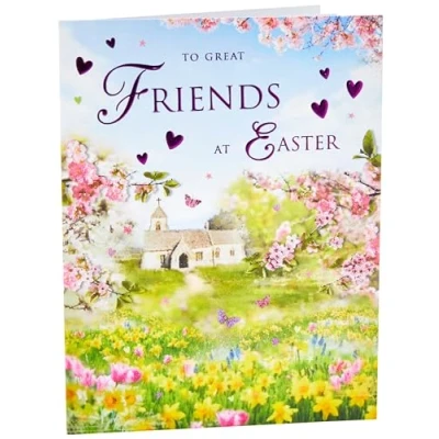 Image of Regal Publishing Easter Card Great Friends Church 8 x 6 inches