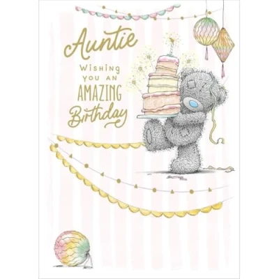 Image of Me To You Auntie Wishing An Amazing Birthday Tatty Teddy Card