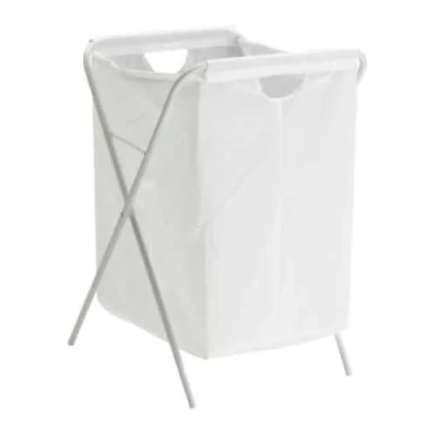 Image of Ikea JALL Laundry Bag with Stand, white 70 l, 80 cm