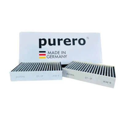 Image of Replacement Filter for Cooker Hoods, Compatible with Miele Active Air Clean DKF 31 P, Activated Carbon in Manufacturer Quality, Made Germany