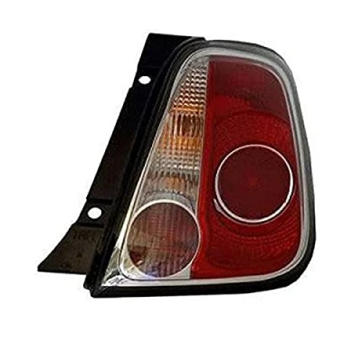 Image of LLI431 Rear light MAGNETI MARELLI 714027040886 Right P21W, PY21W, RY10W black with bulb holder ABARTH: 500 / 595 695 Hatchback, FIAT: Hatchback