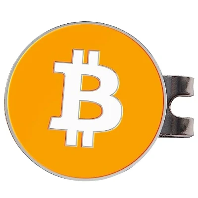 Image of Shanker Golf Ball Marker Bitcoin Funny &amp; Hat Clip Accessories Parody Magnetic Tool The Perfect Gift for Men