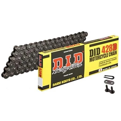Image of DID chain 428 D, 146 links (Standard), Open, with Clip Lock