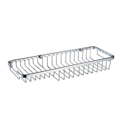 Image of Comp BASK02 c Medium Wall Fixed Wire Basket Chrome Bristan