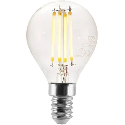 Image of Arcchio LED bulb E14 P45 4 W 2,700 K clear 3 step dimmer