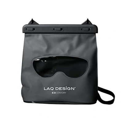 Image of LAQ DESiGN Perspective Waterproof Dry Bag with Shoulder Strap for Kayaking, Beach, Rafting, Boating, Hiking, Camping and Fishing Phone Pouch, Secure Closure To Keep Your Valuables