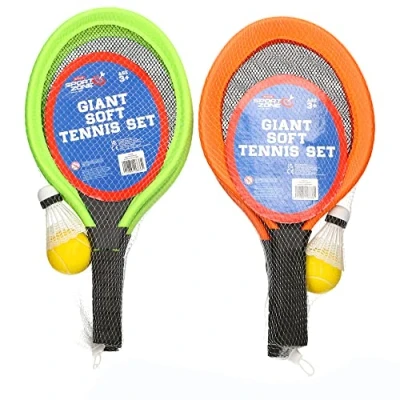 Image of A to Z 6833 Soft Tennis, Assorted, green or orange, 43.5 x 23.5 cm