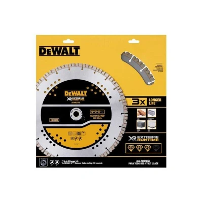 Image of DeWALT DT20468 QZ Diamond Cutting Disc 180 x 22.23 mm Concrete Stone Tiles Integrated Cooling Openings