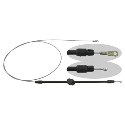 Image of 68013474AA Brake Cable FEBI BILSTEIN 26731 Front 2522mm MERCEDES BENZ: Sprinter 3.5 T Van, Platform/Chassis, Minibus