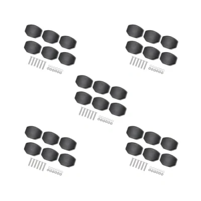 Image of 5 set 6 Pieces Guitar Tuning Peg Button Tuner Machine Heads Wooden Cap Square