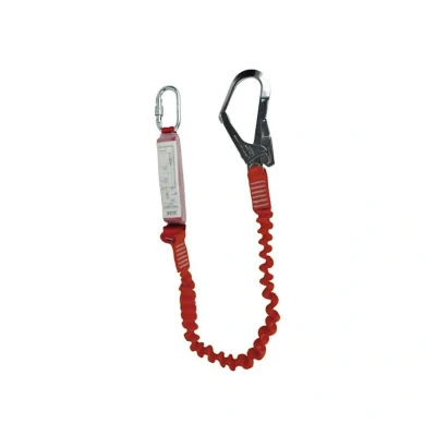 Image of Scan Fall Arrest Lanyard 1.95M Shock Absorbing, Scaffold Hook and Connect Lanyard. EN 355/354/362