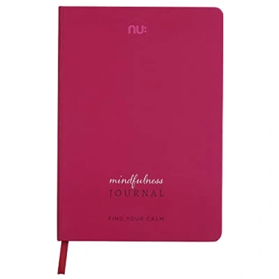 Image of NU: Notebooks Spectrum Autumnal Range Mindfulness Journal A5 Notepad Mulberry 200 Pages