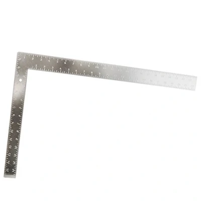 Image of 24&quot; x 16&quot; Aluminium Set Speed Square Rafter Metric Imperial Roofing Rule TE841
