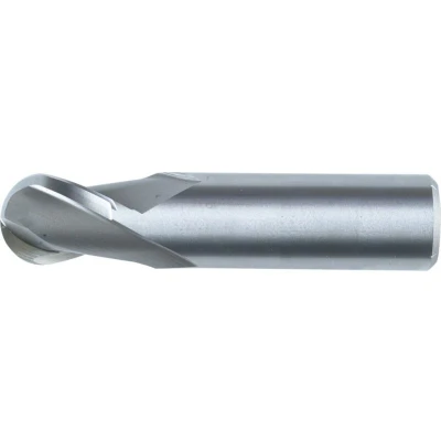 Image of Sherwood 12.00MM Carbide Plain Shank 2 Flute Ball Nosed Slot Drills