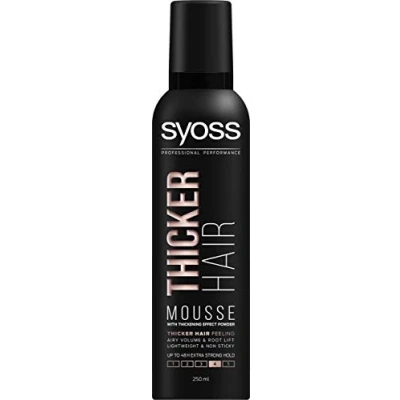 Image of Syoss Thicker Hair Extra Strong Thickening Mousse 250 ml