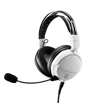Image of Audio Technica GL3 High fidelity closed back gaming headset White