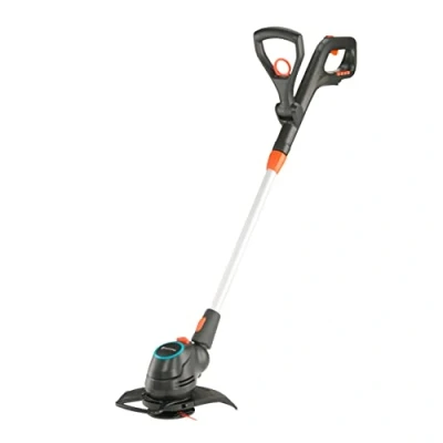 Image of Gardena Battery Trimmer ComfortCut 23/18V P4A Without Battery: Lawn strimmer with 230 mm Cutting Diameter, Telescopic Shaft and pivoting Head (14701 55)