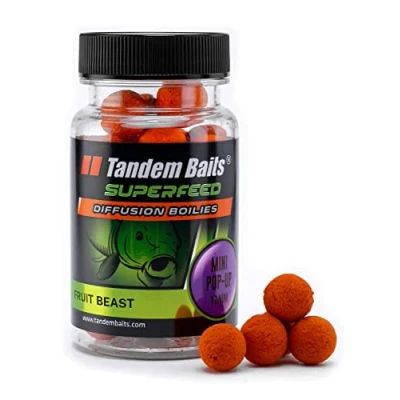 Image of Tandem Baits SuperFeed Mini Diffusion Pop Up Fruit Beast Carp Fishing Hookbaits Ups Bait Accessories for Monster Fish 12mm 30g