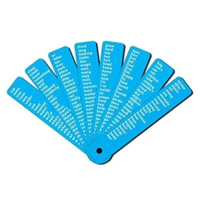 Image of Buzz High Frequency Words Laminated PUPIL FAN Next 200 Early Years Literacy Resource