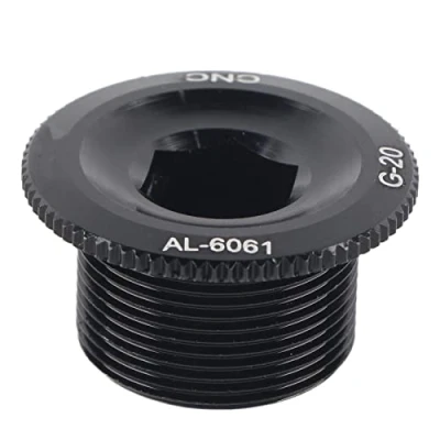 Image of Bike Crank Bolt, Durable Aluminum Alloy Bolt Bicycle Cranket Fixing Screw for 590 596 XT XTR SLX (Black)