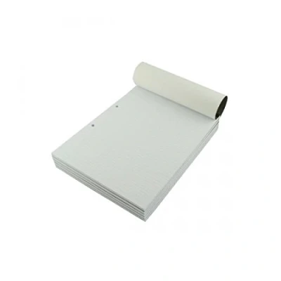 Image of Q Connect Narrow Feint Ruled Headbound Refill Pad 160 Pages A4 (10 Pack) KF02229,White
