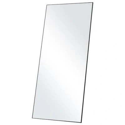 Image of VEVOR Full Length Mirror, 71&#039;&#039; x 31&#039;&#039;, Extra Large Standing Hanging or Leaning Rectangle Floor Mirror with Tempered Glass Aluminum Alloy Frame, Body Dressing for Living Room Bedroom, Black
