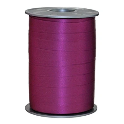 Image of C.E. Pattberg Gift Ribbon purpur Matt, 200 m In Paperlook For Wrapping Gifts, 10 mm Width, Create Beautiful Floral And Baby Shower Decorations, Pastel Balloon Ribbons Every Occasion