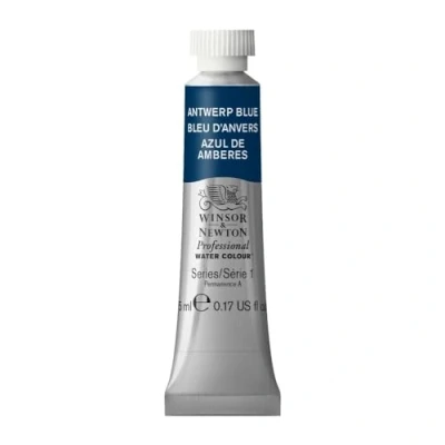 Image of Winsor &amp; Newton 5 ml Tube Professional Water Colour, Antwerp Blue