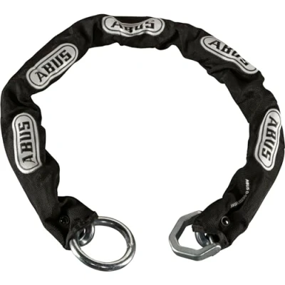 Image of ABUS 12KS chain for Granit Detecto XPlus 8008 brake disc lock Additional security motorbikes 12 mm thick with textile tube
