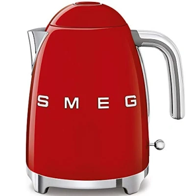 Image of Smeg KLF03RDUK 50s Style Kettle Red