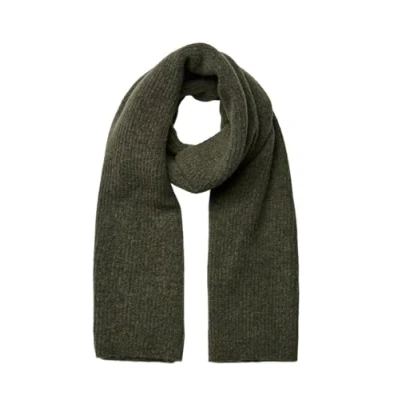 Image of Bestseller A/S Women&#039;s Pcnoella Cashmere Scarf Noos Bc, Deep Lichen Green, One Size
