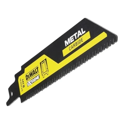 Image of DeWalt DT20436 QZ DT20435 Reciprocating Saw Blade 230 mm Metal 8TPI Orange