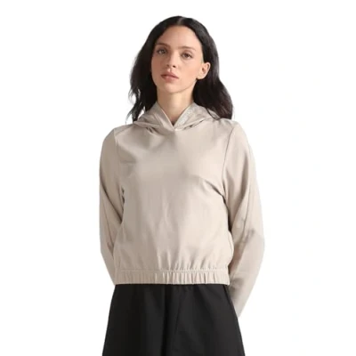 Image of Calvin Klein Jeans Women Hoodie Milano , Beige (Plaza Taupe), M