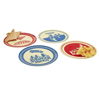 Image of Stranger Things: Melamine Plate Set: Silhouette