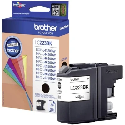 Image of Brother LC 223BK ink cartridge 1 pc(s) Original Black